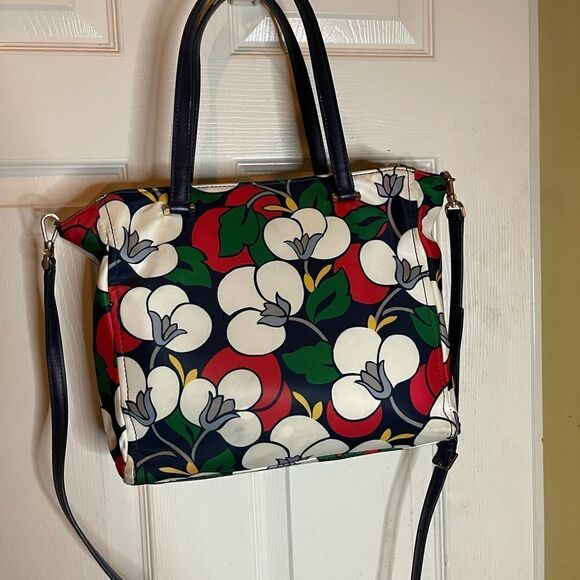 Kate Spade Dawn Breeze multi color Nylon  Medium Satchel/Shoulder bag . - Picture 3 of 12